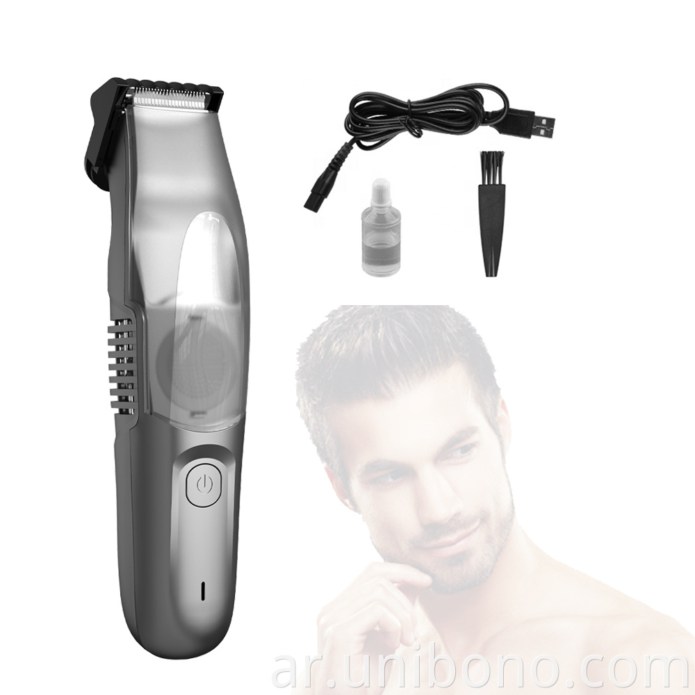 Beard vacuum hair trimmer for Men